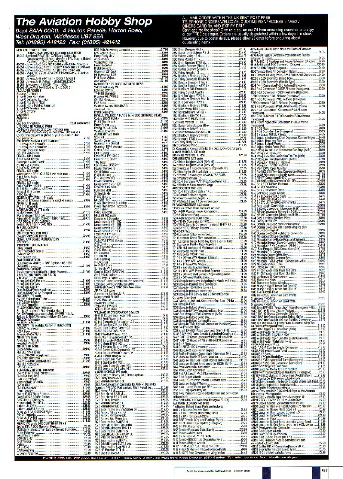 Scale Aviation Modeller International 2000-10